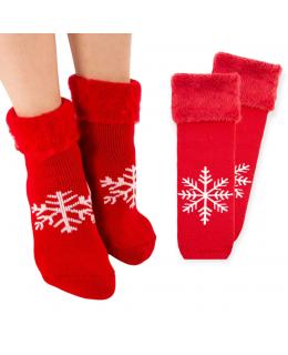 HAVLU YILBAŞI ÇORABI KATLAMALI DETAYLI 12 ÇİFT RENKLİ POŞETLİ