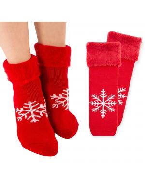 HAVLU YILBAŞI ÇORABI KATLAMALI DETAYLI 12 ÇİFT RENKLİ POŞETLİ